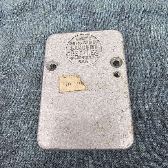 VTG Yale/S&G Combination Vault Safe Lock Backplate & Dials Locksmith - Picture 5 of 15